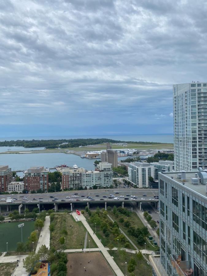 Toronto Downtown Luxurious Stylish 3 Bedroom 3 Bath 2 Balconies Near Rogers Centre Lakeview Condo 外观 照片